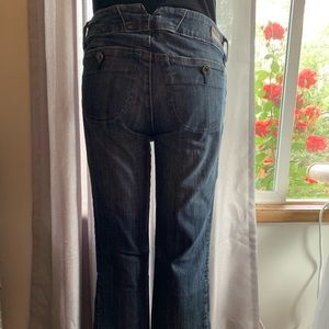 Late 1990s Dollhouse low rise jeans.